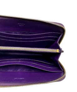 Accessori Prada | Portafoglio Prada Saffiano Viola