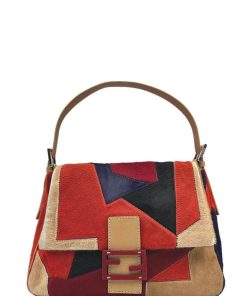 Borse Fendi | Borsa A Spalla Fendi Geometrica Multicolore