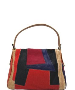 Borse Fendi | Borsa A Spalla Fendi Geometrica Multicolore