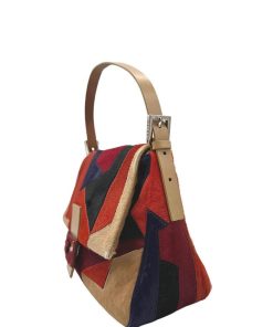 Borse Fendi | Borsa A Spalla Fendi Geometrica Multicolore