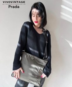 Borse Prada | Tracolla Prada Nylon Verde