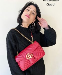 Borse Gucci | Marmont Gucci Piccola Rosso