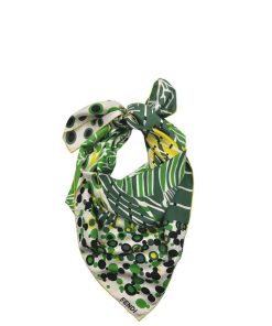 Accessori Fendi | Foulard Fendi Seta Verde