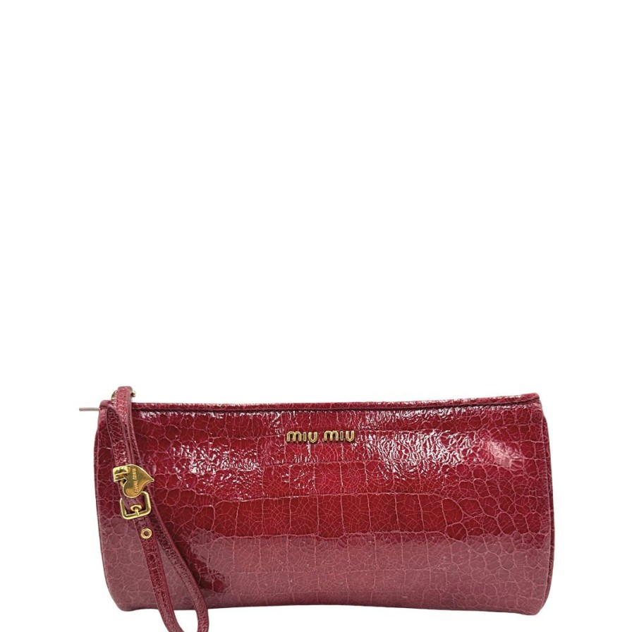 Borse Miu Miu | Pochette Miu Miu Bordeaux