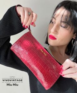 Borse Miu Miu | Pochette Miu Miu Bordeaux