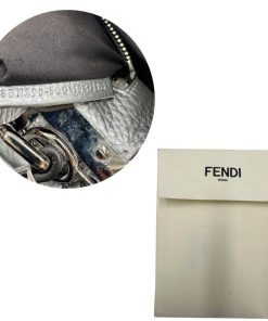 Borse Fendi | Fendi Peekaboo Media Argento