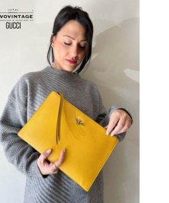 Borse Gucci | Pochette Gucci Garden Giallo