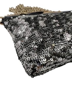 Borse Dolce & Gabbana | Pochette Dolce & Gabbana Paillettes Argento