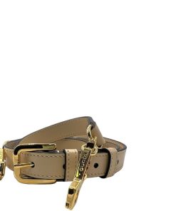 Accessori Gucci | Tracolla Gucci Fibbia Quadrata Beige