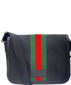 Borse Gucci | Cartella Gucci Web Nero