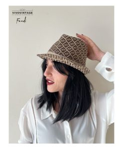 Accessori Fendi | Trilby Fendi Collezione Bambino Beige