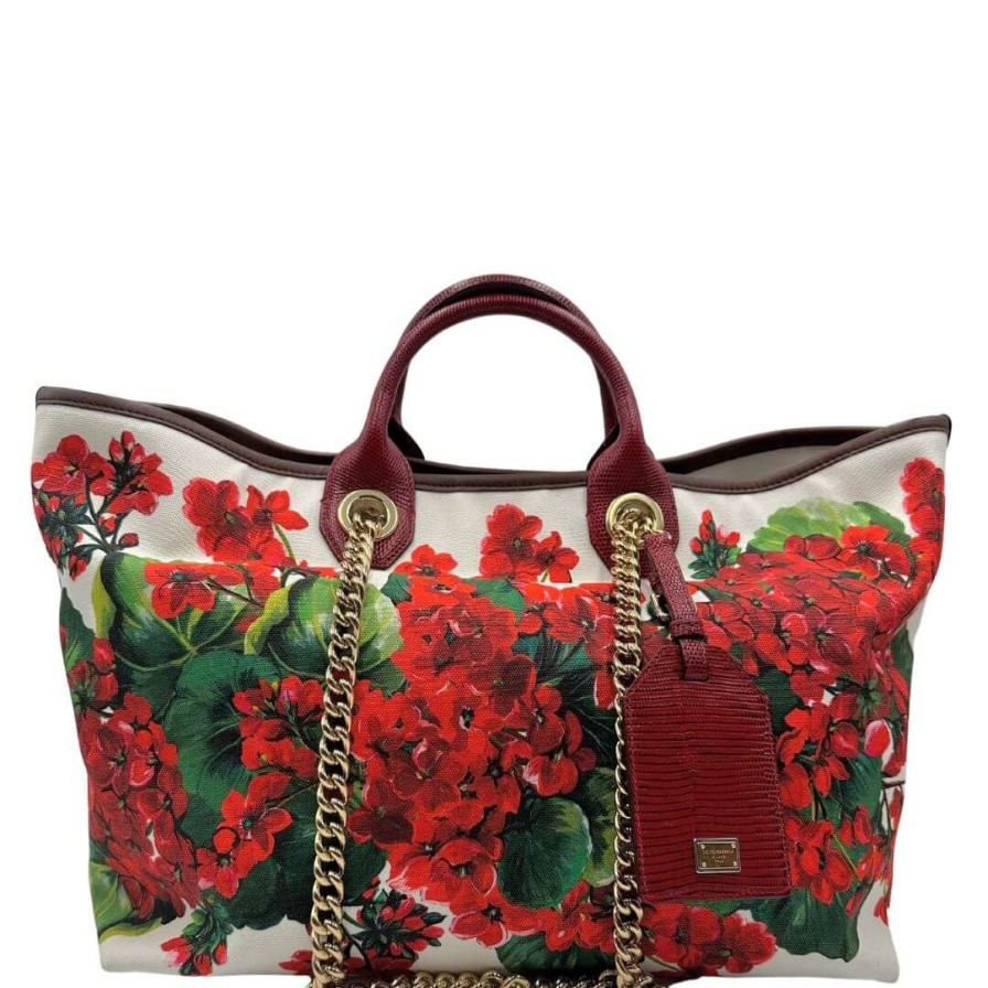 Borse Dolce & Gabbana | Shopper D&G Capri Rosso