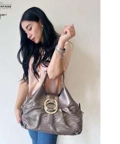 Borse Bulgari | Bulgari Borsa A Spalla Bronzo