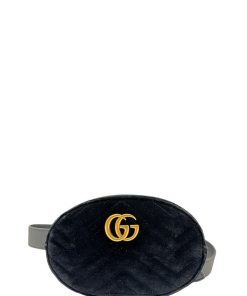 Borse Gucci | Marsupio Velvet Gucci Nero