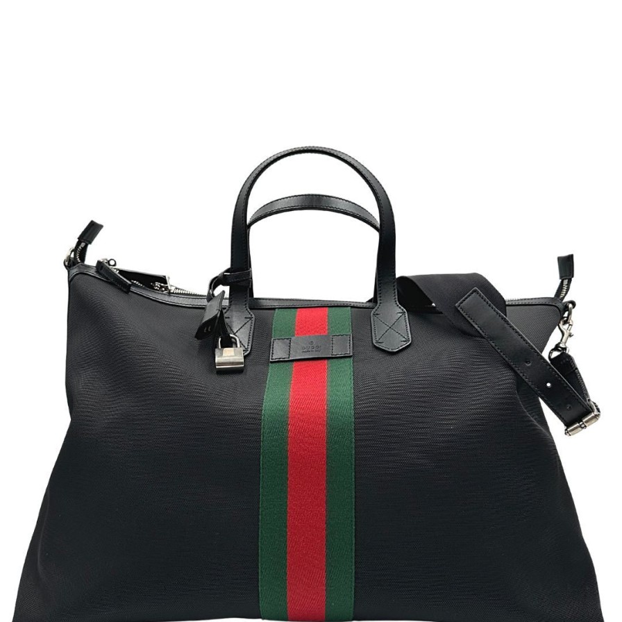 Borse Gucci | Borsone Gucci Web Nero