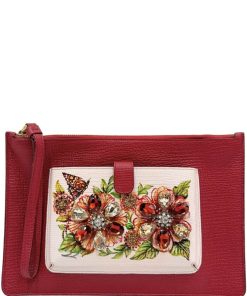 Borse Dolce & Gabbana | Pochette Dolce&Gabbana Rosso