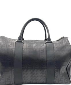 Borse Fendi | Borsone Fendi In Pelle Ff Nero