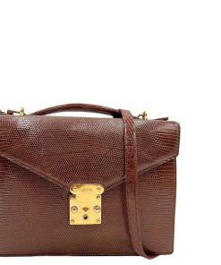 Borse Colombo | Cartella Colombo Vintage Marrone