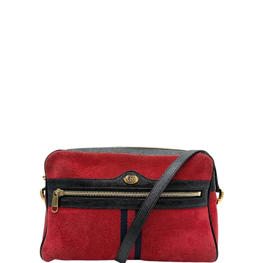 Borse Gucci | Ophidia Gucci Velvet Rosso