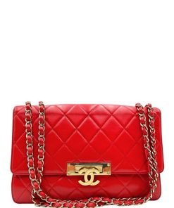 Borse Chanel | Borsa Chanel Trapuntata Rosso