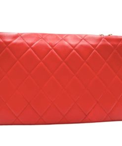 Borse Chanel | Borsa Chanel Trapuntata Rosso