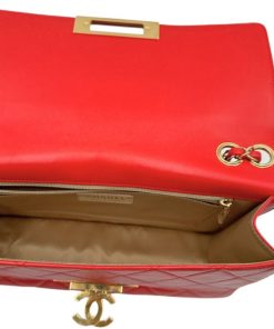 Borse Chanel | Borsa Chanel Trapuntata Rosso