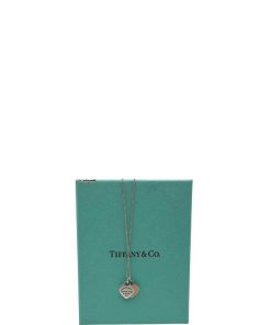 Accessori Tiffany&Co. | Collana Tiffany&Co Double Heart Argento