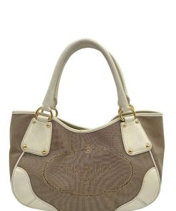 Borse Prada | Borsa A Spalla Prada Beige