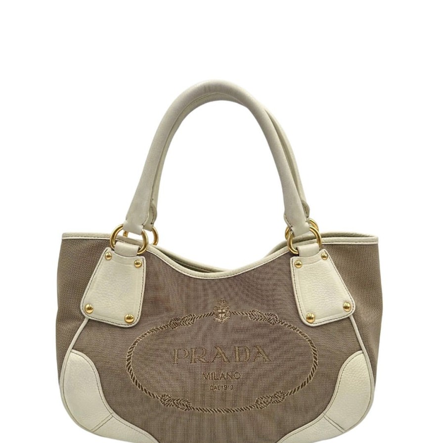 Borse Prada | Borsa A Spalla Prada Beige