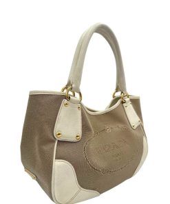 Borse Prada | Borsa A Spalla Prada Beige