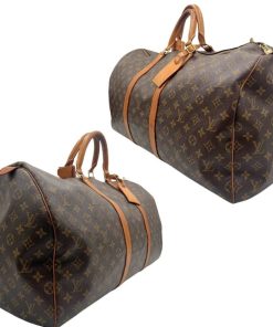 Borse Louis Vuitton | Borsone Keepall Lv 55 Marrone