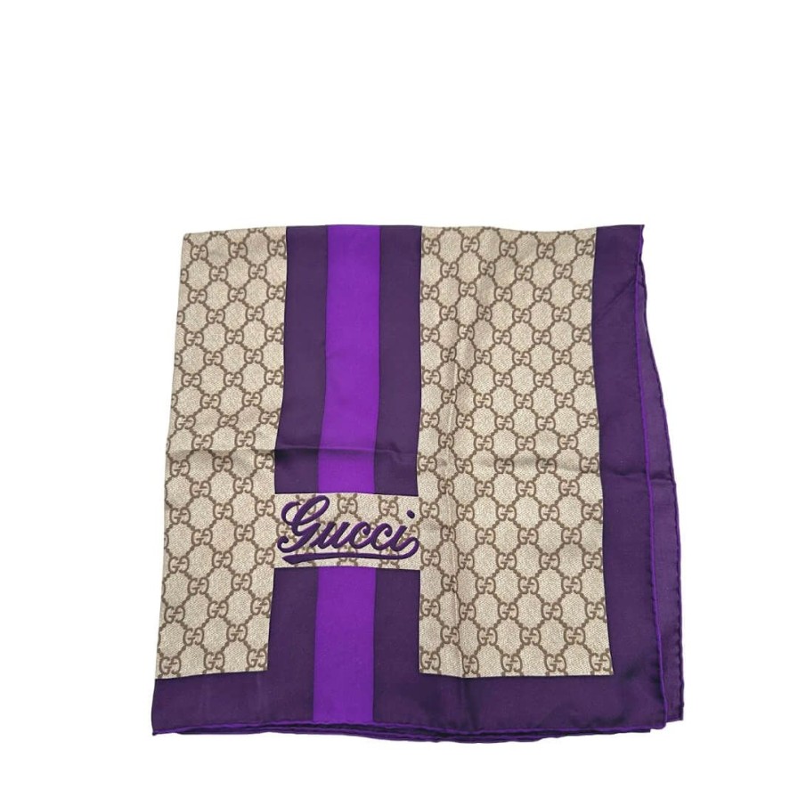 Accessori Gucci | Foulard Gucci Supreme Viola