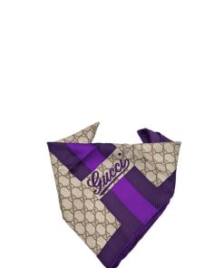 Accessori Gucci | Foulard Gucci Supreme Viola