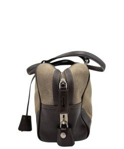 Borse Prada | Bauletto Prada Jacquard Beige