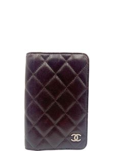 Accessori Chanel | Porta Agenda Chanel Cioccolato Marrone