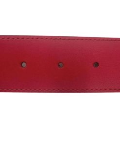 Accessori Gucci | Cintura Gucci Doppia G Tg 46 Rosso