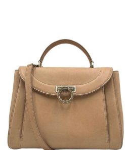 Borse Salvatore Ferragamo | Satchel Salvatore Ferragamo Beige