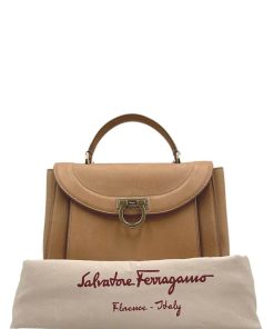 Borse Salvatore Ferragamo | Satchel Salvatore Ferragamo Beige