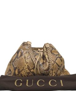 Borse Gucci | Shopper Gucci Bamboo Marrone