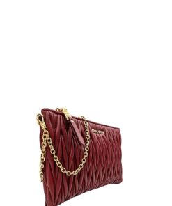 Borse Miu Miu | Pochette Miu Miu Bordeaux