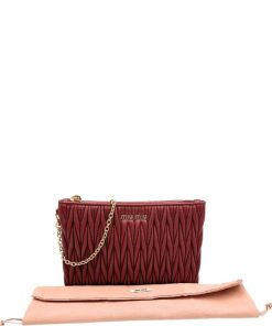 Borse Miu Miu | Pochette Miu Miu Bordeaux