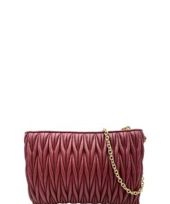 Borse Miu Miu | Pochette Miu Miu Bordeaux