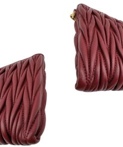 Borse Miu Miu | Pochette Miu Miu Bordeaux