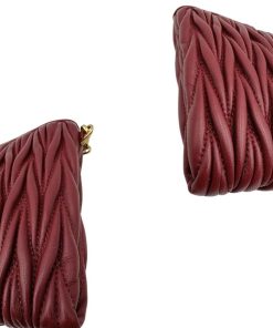 Borse Miu Miu | Pochette Miu Miu Bordeaux