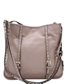 Borse Valentino Garavani | Borsa Con Tracolla Valentino Garavani Rockstud Rosa