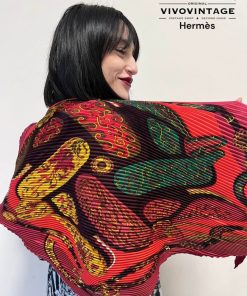 Accessori Hermès | Foulard Hermes Plissettato Multicolore