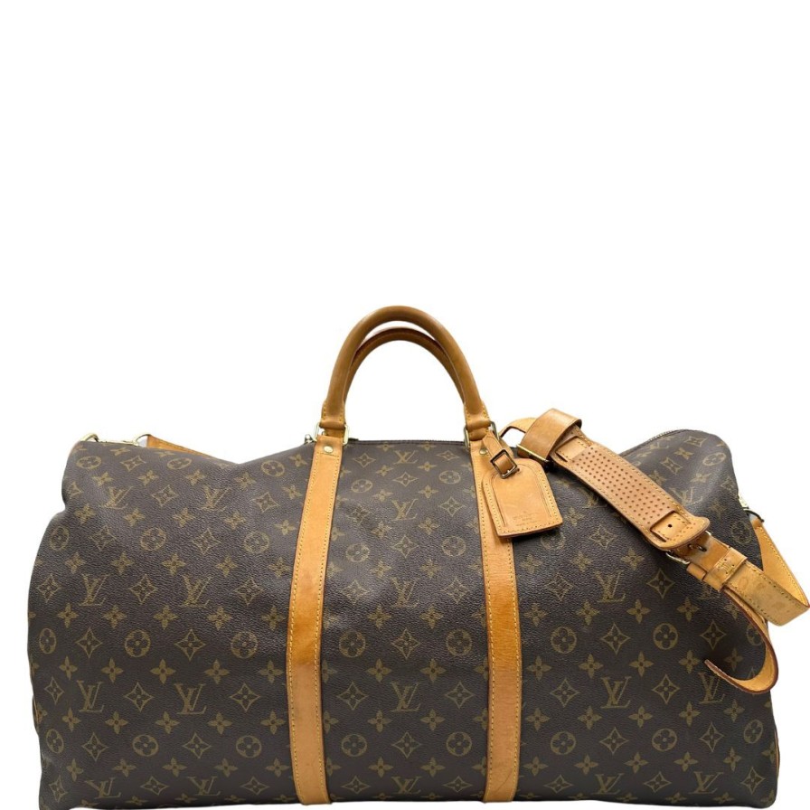 Borse Louis Vuitton | Keepall Lv Bandouliere 60 Marrone