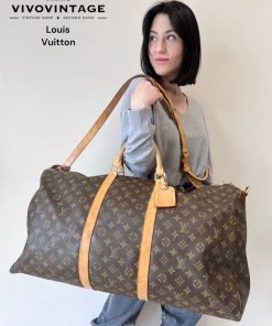 Borse Louis Vuitton | Keepall Lv Bandouliere 60 Marrone