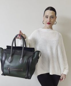 Borse Céline | Borsa Celine Luggage Verde