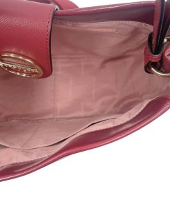 Borse Borbonese | Satchel Borbonese Con Tracolla Bordeaux